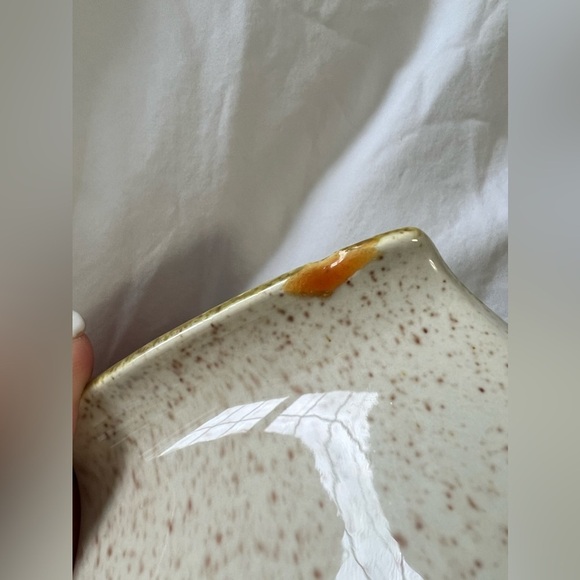 Red Wing Pottery Pepe Divided Serving Dish | Vegetable Tray Vintage - Picture 3 of 8